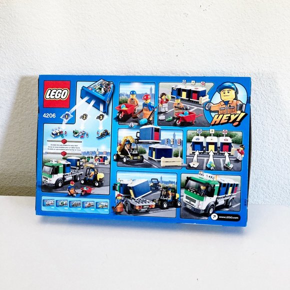 NEW Lego City 4206 Recycling Truck Retired 2012 SEALED - Picture 2 of 6